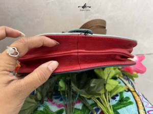 New Western Style Recycled Leather Handbag Stubby Color Purse <b>Women</b> Stylish Animal Print Shoulder Sling <b>Bag</b> - Product Image 6