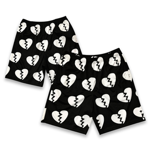 Vente en gros de shorts de basket-ball personnalisés pour hommes, nouveau design, maille tricotée par sublimation, fermeture avec cordon de serrage, imprimé vintage brodé - Product Image 6