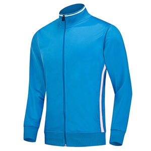 Vente de gros Nouveau modèle Survêtement en polyester de qualité supérieure avec fermeture éclair Survêtement de sport personnalisé Vêtements d'entraînement pour le jogging - Product Image 2