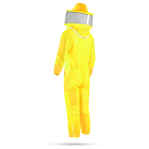 Traje de apicultor ventilado profesional para apicultura Diseño personalizado y servicios de procesamiento de ropa de etiqueta privada Color tostado - Product Image 3