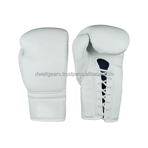 Guantes de Boxeo de Cuero con Logotipo Personalizado, Resistentes al Viento, Transpirables, con Correa de Muñeca Ajustable para Uso Profesional - Product Image 5