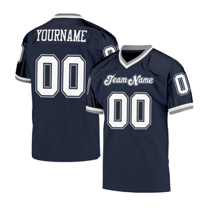 Ropa deportiva Nuevo diseño Camiseta de fútbol americano Bajo Moq Diseña tu propia camiseta de fútbol americano - Product Image 1