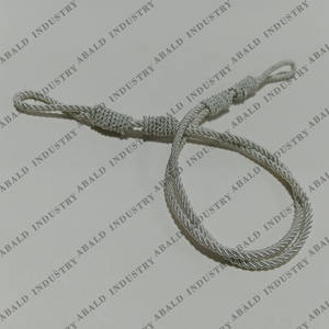 Cordon de chapeau fait main de qualité supérieure, fil de bullion blanc, cordon de chapeau, accessoires uniformes, fabriqué au Pakistan - Product Image 2