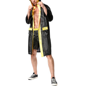 Latest Style Custom Design Men <b>Boxing</b> <b>Robe</b> OEM Services Low Price Lightweight Men <b>Boxing</b> <b>Robes</b> - Product Image 2