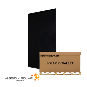 Palette solaire Mission de 435W avec panneaux solaires monofaciaux |   Contenu national |   30 panneaux - Product Image 1