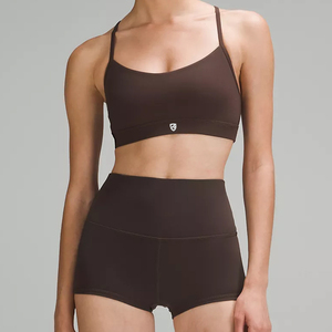 Vente en gros de soutien-gorge de sport personnalisé élégant pour femmes Gym Fitness Ensemble de soutien-gorge de sport une épaule respirant grande taille soutien-gorge de yoga antichoc - Product Image 1