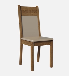 Elegante silla de madera moderna con cojines suaves Marco de metal duradero para el hogar Oficina Patio Comedor o muebles de baño - Product Image 2