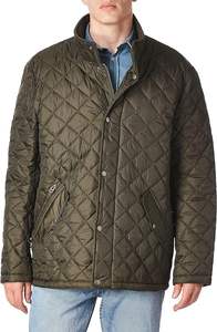 2024 chaquetas de abrigo de invierno acolchadas informales para hombres con capucha con procesamiento de corte - Product Image 2