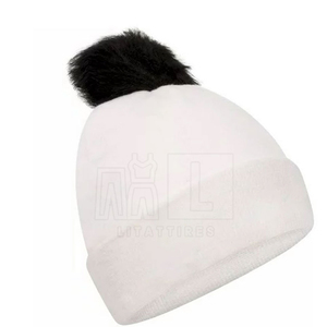 Servicio OEM, Gorros de Lana Jacquard de Alta Calidad, 100% Lana, Diseño Personalizado a la Moda, LITATTIRES L-BH-274, Unisex, Ajustables - Product Image 3