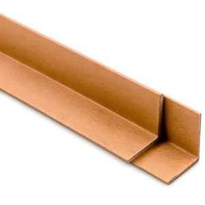 Cantoneles Protectores de Cartón Reciclado 120 cm x 4 cm, Refuerzo de Bordes y Esquinas para Palets y Embalajes - Product Image 1