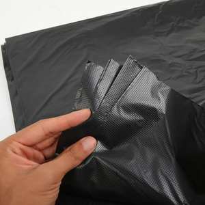 Hot Bán Kích Thước Lớn Màu Đen Túi Rác Nhiệm Vụ Nặng Nề Thùng Rác Túi Với Van Nổi Bề Mặt Tính Năng An Ninh - Product Image 2