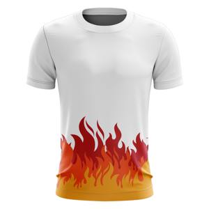 Nouveaux t-shirts par sublimation t-shirts imprimés t-shirts pour hommes t-shirts imprimés personnalisés impression de logo t-shirt en coton et polyester pour hommes - Product Image 3