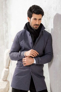 . เสื้อโค้ทขนสัตว์ผู้ชายสุดหรู ทันสมัย อุ่นสบาย เป็นมิตรกับสิ่งแวดล้อม เหมาะสำหรับฤดูหนาว ทรงพรีเมียมทันสมัย ใส่ได้ทั้งในโอกาสทางการและลำลอง - Product Image 6