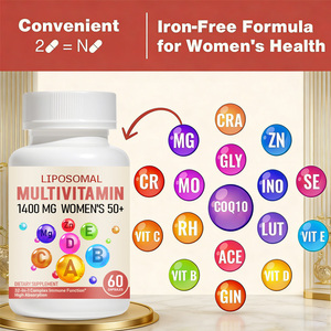 Cápsulas Multivitamínicas Liposomales con Zinc, Zeaxantina, <span class=keywords><strong>Vitamina</strong></span> D3, Probióticos, Suplemento Diario para el Bienestar, Apoyo a la Salud Inmunológica, OEM - Product Image 5