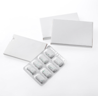 Label Putih kustom 10 + rasa buah Xylitol Tablet gigi pemutih bebas gula permen karet