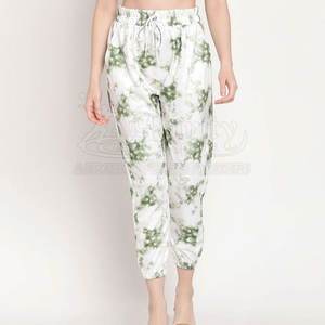 Concevez votre propre pantalon personnalisé pour femmes respirant taille moyenne hiver devant plat coton haute qualité OEM Service - Product Image 1