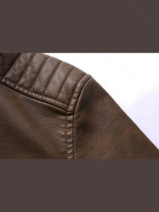 Vestes en cuir pour hommes personnalisées de qualité supérieure les plus vendues Veste en cuir légère et confortable pour l'exportation - Product Image 5