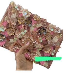 Bolsos de Hombro de Algodón Estilo Bohemio para Mujer, Hechos a Mano con Cuentas, Bolso de Mano para Fiesta, Compras, Estilo Boho - Product Image 5