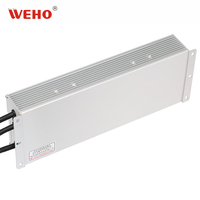Alimentation électrique à découpage AC/DC industrielle étanche, haute capacité 1800W, entrée 300-500VAC, garantie 3 ans, modèle HVG-1800