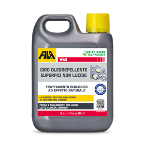 FILA Soluciones para el Cuidado de Superficies W68 Protector Sellador de Manchas de Piedra Repelente de Aceite a Base de Agua Sin VOCs Gestiona la Humedad Residual para - Product Image 1