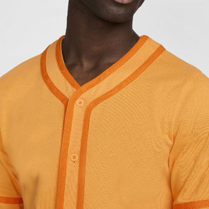 2024 hommes à manches courtes bouton complet maillot de Baseball en gros nouveauté maillot de Baseball à bas prix - Product Image 3