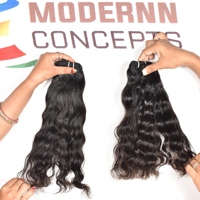Extensions de cheveux indiens Remy vierges à 100 %, bruts, non traités, tissage double trame, ondulés, soyeux, en gros