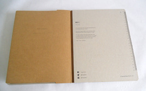 <b>Hemp</b> <b>Fiber</b> Paper Leather Journal Notebook With Pen Slot And Beautiful Pocket For Business Cards Men Women Work Office School - Product Image 3