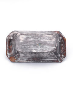 Bol à pâte en bois, brun antique, vintage, bol à fruits fait à la main, bol à fruits en bois et bol de service pour aliments - Product Image 5