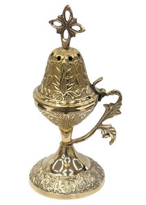 Brûleur à Bakhoor Décoratif en Acier Inoxydable, Design Embossé, Qualité Supérieure, Vente Directe Usine - Product Image 4