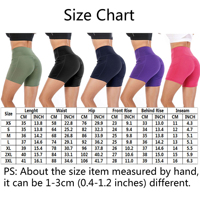 Shorts Deportivos de Verano 2024 para Mujer, de Alta Calidad, en Spandex/Poliéster, Transpirables, Ligeros, Cómodos, de Cintura Alta, Leggings Sin Costuras