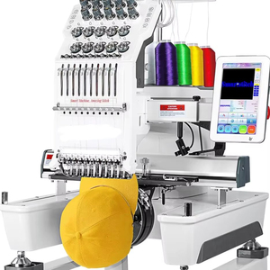 Machine à broder Smartstitch'S-1001 nouvelle et améliorée, 10 aiguilles, génération commerciale, OEM, DIY, pour chapeaux et t-shirts - Product Image 1