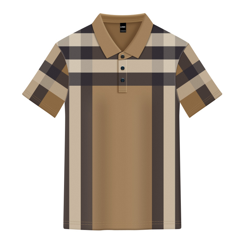 Men's Checkered Polo Shirts - Stylish & High Quality