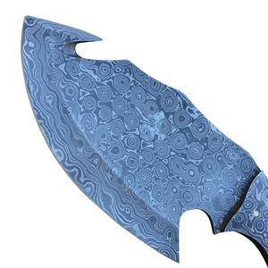 Nouveau couteau de chasse et de camping de haute qualité, fait à la main, en acier D2, avec lame dentelée et manche en corne, qualité industrielle, OEM disponible - Product Image 2