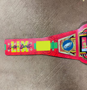 Cinturón duradero de cuero genuino suave de peso pesado personalizado de 4mm de espesor para torneos frontales para Champion Legacy Award en artes marciales - Product Image 2