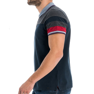 Nouveau polo de golf de couleur unie personnalisé t-shirts de haute qualité cintré broderie logo polos à manches courtes pour hommes - Product Image 2