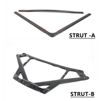 Kit de carénage moteur en fibre de carbone sèche pour BMW G80/G81/M3/G82/G83/M4/G87/M2, comprenant le cache de radiateur, le cache de phare, la barre de renforcement et le cache ECU