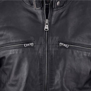 Chaqueta de Cuero para Hombre, Nueva Moda, Chaqueta de Cuero Cortavientos, Gran Venta - Product Image 2