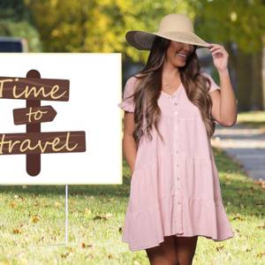 Nuevo verano primavera otoño 2024 recién llegados ropa de mujer Maxi floral elegante casual Boho vestido nuevo mini vestido de manga corta - Product Image 6