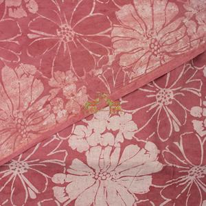 Tissus en coton imprimés Bagru traditionnels indiens pour femmes, tissus de couture faits à la main, imprimés au bloc, tissus Bagru Jaipuri. - Product Image 2