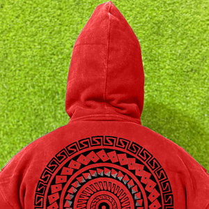 Wholesale Custom Logo Men Blue Fashion Basics Cotton Blended 2025 Blank Pullover Cotton Hoodie Quantity Printed Hoodies for <b>Boys</b> - Product Image 6