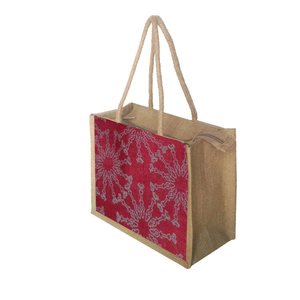 Grands sacs luxueux et décoratifs pour hommes et femmes, en Jute, multi-usages, avec fermeture éclair, faits à la main, du styliste indien, au meilleur prix - Product Image 4