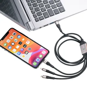 Cavo Dreizack Pro 3 in 1 in RPET, Gadget USB Personalizzato, Prodotto Promozionale - Product Image 2