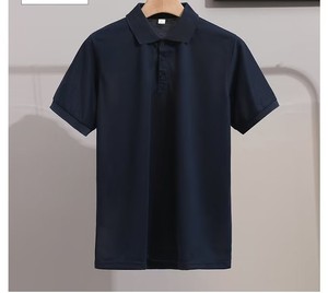 Camiseta Polo Personalizada OEM para Hombre, Estilo Coreano, Verano, Delgada, Cuello Solapa, Manga Corta, Holgada, Informal - Product Image 5