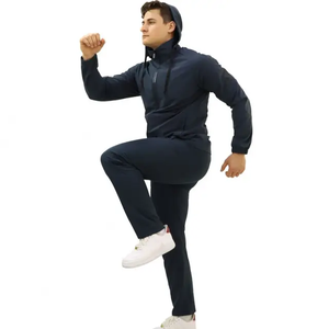 ชุดวอร์มสองชิ้นสำหรับผู้ชายชุดวอร์มเล่นกีฬาฟิตเนสฟิตเนสชุดวิ่งออกกำลังกาย - Product Image 6