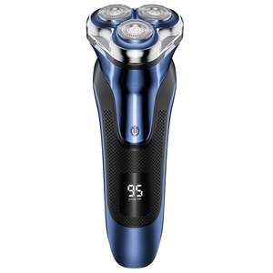 Rasoir Électrique Rechargeable USB pour Hommes, Utilisation Humide et Sèche, Lames Standard, Tondeuse Électrique Escamotable, Étanche IPX7, Rasoir Visage, Verrouillage de Voyage - Product Image 1