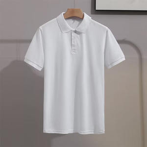 Logo personnalisé OEM broderie design imprimé haut de gamme léger business fit slim été revers polos à manches courtes - Product Image 6