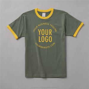 100% algodón suave de alta calidad Unisex de talla grande camiseta para hombres logotipo personalizado cuello sublimación impresión Color sólido tejido en blanco - Product Image 4