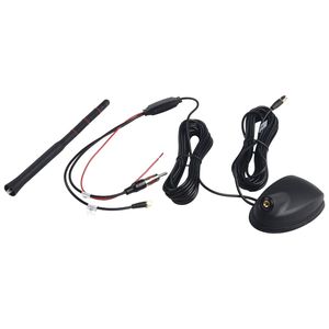 <span class=keywords><strong>Antenne</strong></span> DAB + GPS + <span class=keywords><strong>FM</strong></span> pour voiture Active Amplified Top Roof Mount Waterproof SMB DIN Adapter pour une récupération précise du signal - Product Image 2