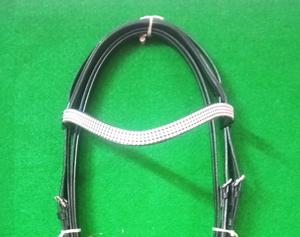 Juego de tachuelas de cuero de vaca genuino, bridas de caballo de la mejor calidad, equipo de equitación hecho a mano con precio competitivo al por mayor - Product Image 3