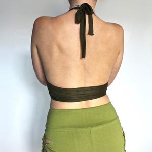 Sujetador deportivo de yoga, top transpirable que absorbe el sudor, suave y elástico para fitness, sujetador deportivo tipo racerback sin costuras con soporte para entrenamiento - Product Image 2